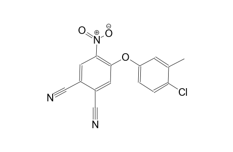 4-(4-chloro-3-methylphenoxy)-5-nitrophthalonitrile
