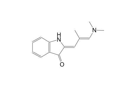 (2Z)-2-[(2E)-3-(dimethylamino)-2-methyl-2-propenylidene]-1,2-dihydro-3H-indol-3-one