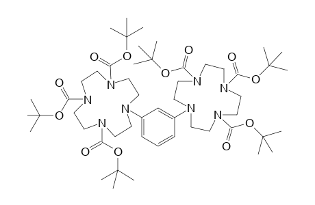 1,3-Bis(4,7,10-tri[t-butyloxycarbonyl]-1,4,7,10-tetraazacyclododecane)benzene