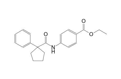 ethyl 4-{[(1-phenylcyclopentyl)carbonyl]amino}benzoate