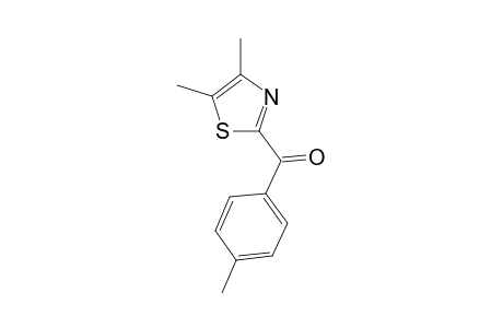 (4,5-Dimethylthiazol-2-yl)(p-tolyl)methanone