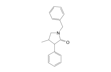 (3R*,4R*)-1-BENZYL-4-METHYL-3-PHENYLPYRROLIDIN-2-ONE