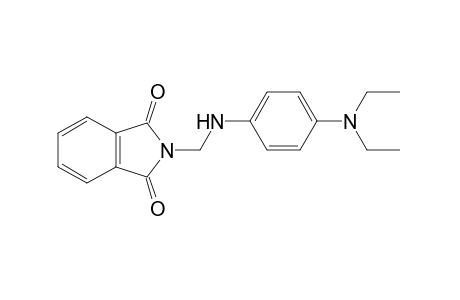 N-{[(p-diethylamino)anilino]methyl}phthalimide