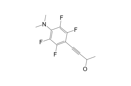 4-[4-(N,N-Dimethylamino)-2,3,5,6-tetrafluorophenyl)-3-butyn-2-ol