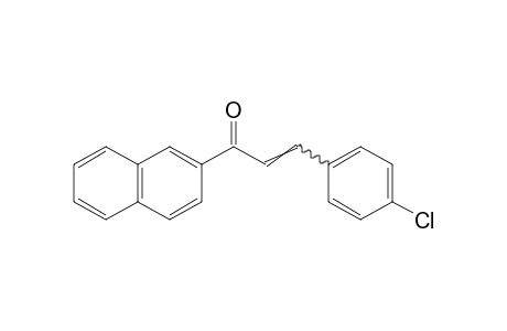 3-(p-chlorophenyl)-2'-acrylonaphthone