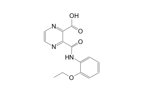 2-pyrazinecarboxylic acid, 3-[[(2-ethoxyphenyl)amino]carbonyl]-