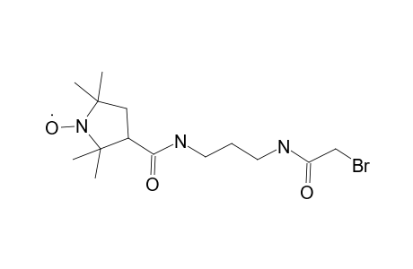 3-(3-(2-bromoacetamido)propylcarbamoyl)-PROXYL, free radical