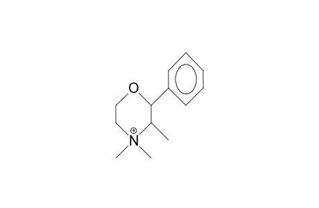 3,4,4-Trimethyl-cis-2-phenyl-morpholine cation