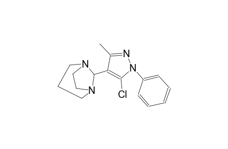 8-(5-chloro-3-methyl-1-phenyl-1H-pyrazol-4-yl)-1,5-diazabicyclo[3.2.1]octane