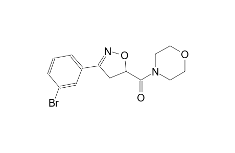 morpholine, 4-[[3-(3-bromophenyl)-4,5-dihydro-5-isoxazolyl]carbonyl]-
