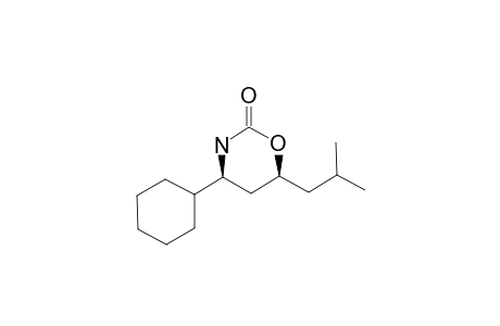 4-CYCLOHEXYL-6-ISOBUTYL-1,3-DIOXAZINAN-2-ONE