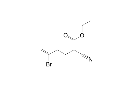 Ethyl 5-bromo-2-cyanohex-5-enoate