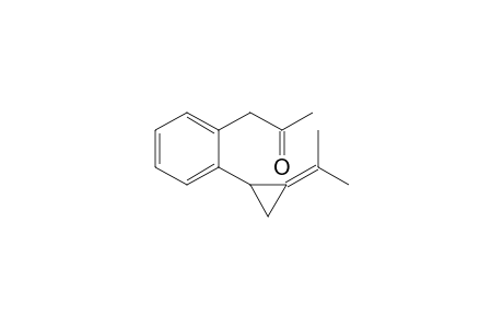 1-[2'-(Isopropylidenecyclopropyl)phenyl]-propan-2-one