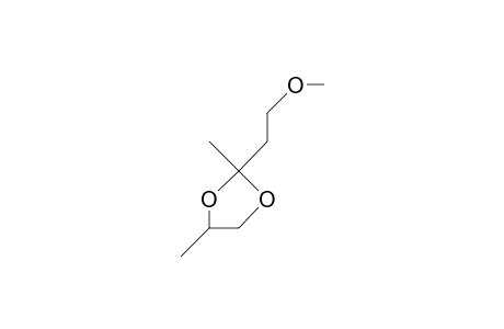 2-(2-Methoxy-ethyl)-2,4-dimethyl-1,3-dioxolane