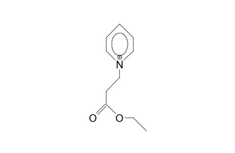 1-(2-Ethoxycarbonyl-ethyl)-pyridinium cation