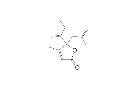 2-Furanone, 4-methyl-5-(1-butene-2-yl)-5-(2-methyl-2-propenyl)-
