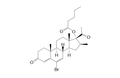 6-BROMO-16-BETA-METHYL-17-ALPHA-VALEROYLOXY-PREGNA-4,6-DIENE-3,20-DIONE