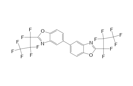 2-(1,1,2,2,3,3,3-heptafluoropropyl)-5-[2-(1,1,2,2,3,3,3-heptafluoropropyl)-1,3-benzoxazol-5-yl]-1,3-benzoxazole