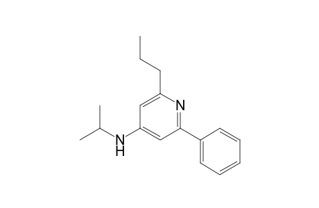 2-Phenyl-N-propan-2-yl-6-propyl-4-pyridinamine