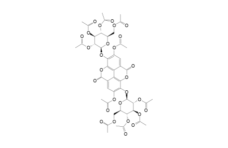 3,3'-DI-BETA-D-GLUCOPYRANOSYLELLAGIC-ACIDDECAACETATE