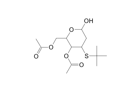 4,6-Di-O-Acetyl-3-(t-butylthio)-2,3-dideoxy-D-arabino-hexopyranose