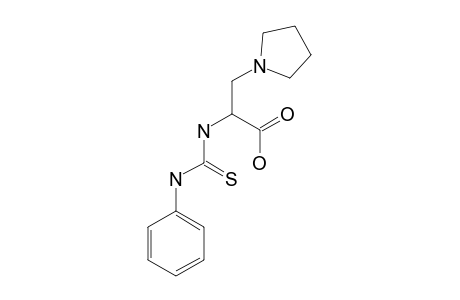 2-(3-PHENYLTHIOUREIDO)-3-(PYRROLIDIN-1-YL)-PROPANOIC-ACID