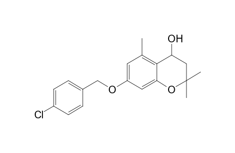 Chroman-4-ol, 7-(4-chlorobenzyloxy)-2,2,5-trimethyl-