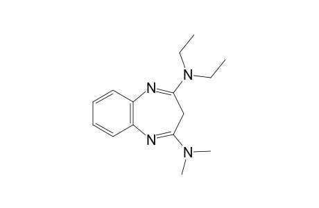 2-(diethylamino)-4-(dimethylamino)-3H-1,5-benzodiazepine
