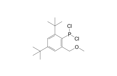 bis(chloranyl)-[2,4-ditert-butyl-6-(methoxymethyl)phenyl]phosphane
