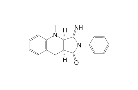 (3aR,9aS)-3-azanylidene-4-methyl-2-phenyl-9,9a-dihydro-3aH-pyrrolo[3,4-b]quinolin-1-one