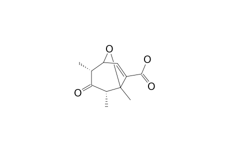 2,4,5-TRIMETHYL-3-OXO-8-OXABICYCLO-[3.2.1]-OCT-6-ENE-6-CARBOXYLIC-ACID