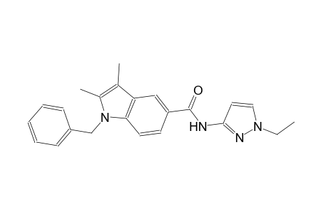 1H-indole-5-carboxamide, N-(1-ethyl-1H-pyrazol-3-yl)-2,3-dimethyl-1-(phenylmethyl)-
