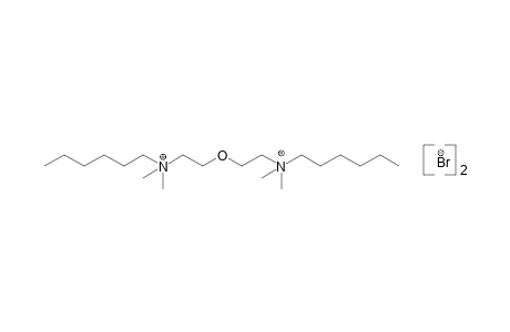 (oxydiethylene)bis[dimethylhexylammonium]dibromide