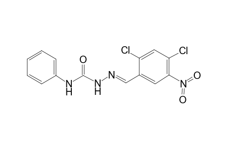 1-[(E)-(2,4-dichloro-5-nitro-benzylidene)amino]-3-phenyl-urea