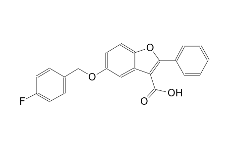 5-[(4-fluorobenzyl)oxy]-2-phenyl-1-benzofuran-3-carboxylic acid