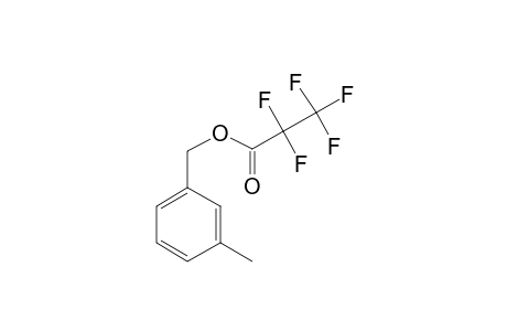 3-Methylbenzyl alcohol, pentafluoropropionate