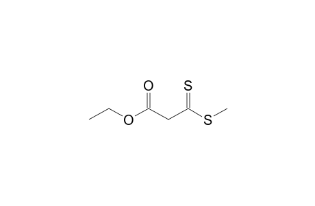 Methyl (ethoxycarbonyl)dithioacetate