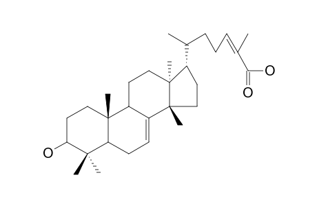 3-ALPHA-HYDROXY-TIRUCALLA-7,24Z-DIEN-26-OIC_ACID