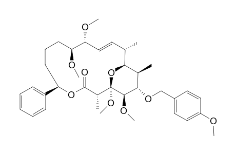 (17R)-5-O-(4'-Methoxybenzyl)-3-O-methyl-16-norsoraphen
