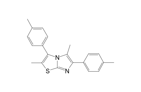 2,5-dimethyl-3,6-bis(4-methylphenyl)imidazo[2,1-b][1,3]thiazole