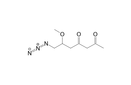 7-Azido-6-methoxyheptane-2,4-dione