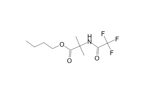 Alanine, 2-methyl-N-(trifluoroacetyl)-, butyl ester