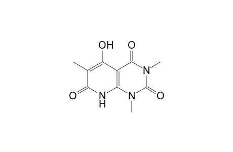 5-hydroxy-1,3,6-trimethylpyrido[2,3-d]pyrimidine-2,4,7(1H,3H,8H)-trione