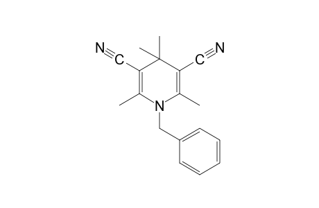 1-benzyl-1,4-dihydro-2,4,4,6-tetramethyl-3,5-pyridinecarbonitrile