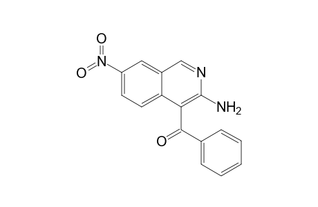 4-Benzoyl-7-nitroisoquinolin-3-amine