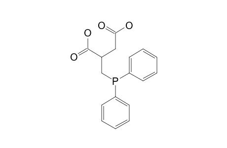 2-[di(phenyl)phosphanylmethyl]succinic acid