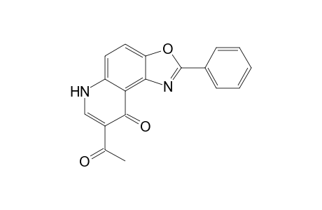 5-Acetyl-2-phenyl-4-oxo-oxazolo[4,5-f]quinoline