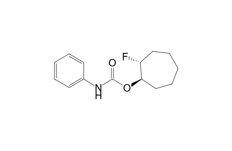 trans-2-Fluorocycloheptyl-N-phenylcarbamate