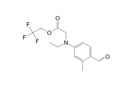 Glycine, N-ethyl-N-(4-formyl-3-methylphenyl)-, 2,2,2-trifluoroethyl ester