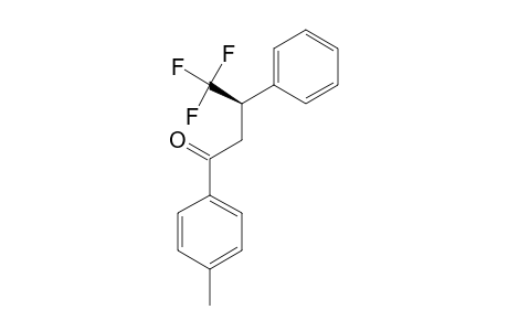 4,4,4-TRIFLUORO-1-(4-METHYLPHENYL)-3-PHENYL-1-BUTANONE
